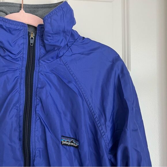 Patagonia Royal Blue Zip-Up Bomber Jacket - Picture 3 of 8